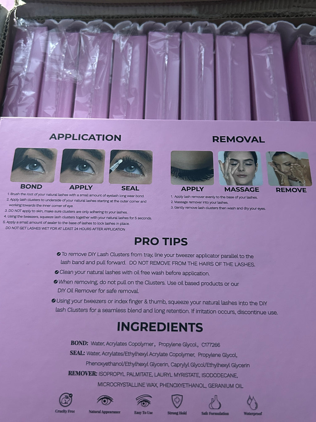 ND DIY luster lashes kit