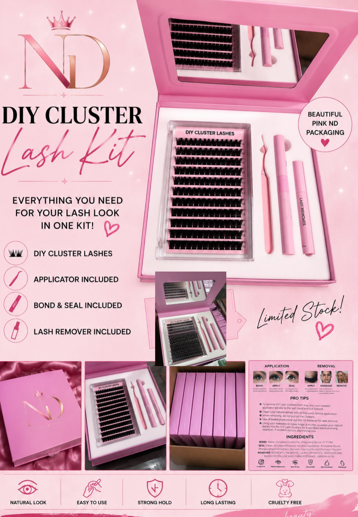 ND DIY luster lashes kit